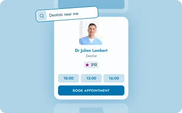 Doctena Patient Portal, helping practices get found online and booked by new patients